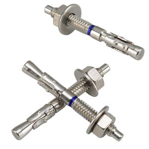 1/4" x 2-1/4" Concrete Anchors (20 Pack) 1/4 inch Wedge Anchors Bolts Stainless Steel