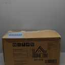 HOMCOM Ride On Excavator, Kids Bulldozer Pull Cart with Horn, Under Seat Storage, Sit and Scoot Pretend Play Toy Construction Car for Ages 18-48 Months