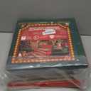 WDZREE Premium Large Christmas Ornament Storage,Box with Side Open, Drawer Style Trays -3" Compartment, 8 Trays, Keeps 128 Holiday Ornaments -Made of Durable 600D Oxford Fabric Tear-Proof Material (Green)