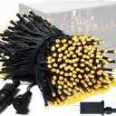 JMEXSUSS 250 LED Warm White Christmas Lights Outdoor Waterproof - 91.5ft Twinkle String Lights Indoor Plug in with 8 Modes for Bedroom Wedding Party Tree Garden Patio Decorations