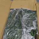 Two 2FT Tall Artificial Evergreen Trees, Beautiful and Realistic Human-Potted False Cypress, an Evergreen Plant for Home Porch Decoration,suitable for interior, office, living room and room decoration