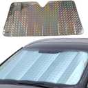 Car Windshield Sun Shade, UV Protection Car Sun Shade, Foldable Front Windshield Protector, 5 Layer Front Screen Sunshade Cover, Carwindow Cover, Auto SunVisor Covers to Keep Vehicle Cool