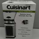 CUISINART Coffee Grinder, Electric Burr One-Touch Automatic Grinder with18-Position Grind Selector, Stainless Steel, DBM-8P1