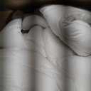 Miracle Made Breathable All-Season Duvet Insert Comforter, Silver-Infused Cotton Fabric  Hypoallergenic, Pet Hair Resistant, Cooling Bedding  Fits King/CaliKing Bed Cover, White