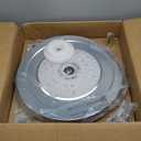 48 Crystal Fandelier Ceiling Fan with Light, Retractable Ceiling Fans Chandelier Fan with Retractable Blades Dimmable Crystal Ceiling Fan Chandelier Fans for Bedroom Living Room-Chrome