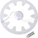 Othmro 1pcs 6500K Aluminium Board Led Energy Saving Chip Bulb Lamp 24W, 220V White 272mm (Dia) COB LED Chip for Replacing The Light Source Super Bright High Power or for Floodlight Replacement