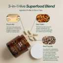 Dr Sosnowski's Hive Hero  Propolis, Royal Jelly & Bee Pollen Supplement  Triple Hive Action for Daily Wellness  60 Vegetable Capsules