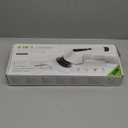 Leebein Electric Spin Scrubber, Cordless Cleaning Brush with 8 Replaceable Brush Heads, Tub and Floor Tile 360 Power Scrubber Dual Speed with Adjustable & Detachable Handle for Bathroom Kitchen Car (White)