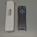Big Button TV Remote Waterproof Control Remoto 4-in-1 Universal for Seniors with Learning Functions Easy to Use and Set Up for TV DVD/VCR/DVB Streaming Box Soundbar 2-Device Switching
