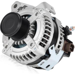 11034 Car Alternators Fit for Toyota Camry 2004-2006, Highlander 2004-2007, Solara 2004-2008, for Scion tC 2005-2010 L4 2.4L 2362cc Automotive Replacement Alternators 11034N, 104210-388