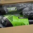 Leaf Blower Cordless, 650CFM Electric Leaf Blowers with 2 x 5.2Ah Batteries and Charger, 3 Speed Modes, 1 x Adjustable Shoulder Strap, Powerful Blowers for Lawn Care, Patio, Dust, Blowing Leaves