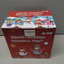 Fake Snowballs 50 Pcs,Snowballs for Kids Indoor,Snow Fight Balls,Soft Artificial Outdoor Snow Balls,Parent Child Throwing Game Christmas Decor Party Supplies,with 50pcs Christmas Stickers