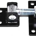 Gate Hinges Wooden Gate Hinge DORTIMATE JL27A Adjustable Heavy Duty Gate Hardware 90 Degree Door Hinges Swing Gates Accessories Black Finish