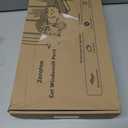 Zoratoo Cat Window Sill Perch with Large Bolster, Easy to Adjust & Assemble Cat Window Seat for Windowsill & Bedside, Pet Hammock Bed for Large Cats and Kittens (White, M)