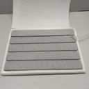 Large Stone Dish Drying Mats for Kitchen Counter, 24"(L)16"(W) Collapsible Quick Dry Dish Drying Mat, Eco-Friendly Absorbent Diatomaceous Earth Mat for Dishes Bottles Cups, Match Any Countertop