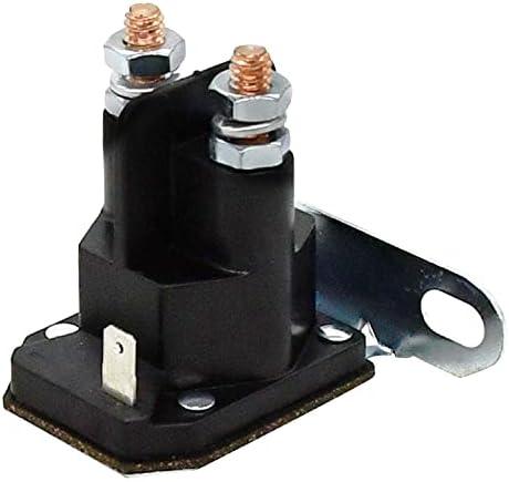 Disenparts 725-1426 12V Starter Solenoid Compatible With MTD Cub Cadet Lawn Mower 925-1426A Snapper 725-0771 Toro 112-0309 9251426a 725-1426 18817 75671 725-1426A 80Amp Starter Relay Solenoid