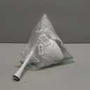 Clorox Toilet Plunger with Hideaway Holder Caddy HeavyDuty Compact Design with NonSkid Rubber Base for Bathroom Convenient Storage Toilet Unclogger, 6.5x19.5Inch, White