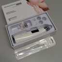 Facial Pore Blackhead Remover Vacuum - Fore Cleaner and Blackhead Extractor with 3 Adjustable Suction Levels - 5 Probes - Pore Vacuum Kit for Women&Men (White)