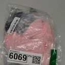 KYEESE Dog Sweater Stretchy Cat Sweaters Thick Dogs Clothes with Bowtie Soft Turtleneck Pet Sweater Dress Warm Pullover Pet Coats Comfy Knitwear Dog Sweaters for Dogs Girl, Pink, X-Large