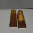 LULUCATCH Humane Mouse Traps 2 Pack, Live Mouse Traps, Catch and Release Mouse Traps Indoor for Home, Reusable with Cleaning Brush, No Kill Mole Squirrel Rat Traps for House & Outdoors, Pet Safe (Brown)