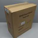 TIPGO 5 Gallon Motion Senor Bathroom Trash Can with Lid, Automatic Garbage Can Touchless, Smart Plastic Waste Basket for Narrow Spaces, Bathroom, Office, Bedroom, Living Room (White)