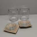Anchor Hocking Heritage Hill 1 Gallon Glass Jar with Lid, Set of 2