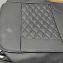 Aierxuan Seat Covers for Truck Chevy Chevrolet Silverado GMC Sierra Pickup 2007-2025 1500 2500HD 3500HD Trail Boss Z71 Crew Double Extended Cab Waterproof Leather Protectors (Full Set, Black)