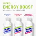 Propel Energy Boost Zero Calorie Flavored Water with Electrolytes and Caffeine, 3 Flavor Variety Pack, 16.9 fl oz Bottles (12 Pack) (EXP 02/27/26)