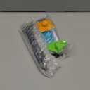 Caulking Tool 5 in 1 Silicone Caulking Grout Removal Sealant Finishing Tool with Grout Scraper, 6 Exchange Silicone Pads, Adhesive Residue Scraper Seam Repair Kit for Kitchen Bathroom (Green)