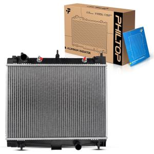 PHILTOP Aluminum Replacement Radiator For 2006-2015 Yaris 2016,2019 Yaris Hatchback 2008-2014 Scion Xd Cu2890