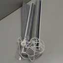 Zebra Blinds for Windows, Free-Stop Zebra Shades, Dual Layer Light Filtering Sheer Blinds for Indoor Windows, Roller Window Shades for Privacy (24" W X 72" H, Grey)