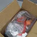 Kenond No Mess Bird Feeder Water Dispenser Set, Automatic Parrot Feeder Cage Accessories, Clear Parakeet Seed Container Food Drinker for Cage, Cockatiel Finch Lovebirds Budgies Canary (Blue)