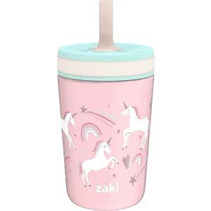Zak Designs Fanciful Unicorn Kelso 12oz Leak-Proof Toddler Straw Cup
BPA Free, Insulated Stainless Steel, Sippy Cup, Cupholder Friendly, Dishwasher Safe, Easy Clean, For Preschool or Home
Amazon's Choice