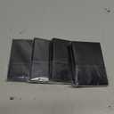 Black Card Sleeves 200 Pack Compatible with MTG Card Sleeves Sturdy Matte Back Finish, Perfect Shuffling - Protect All Your Trading Collectible Cards, Never Tear 66x91mm