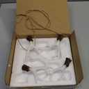 2 Pairs of Deer Antler Ornaments Deer Antler Car Mirror Hanger Hunting Ornaments for Cars Trucks Trees Rustic Faux Hunting Outdoors Home Decor for Hunters (White,Elegant)