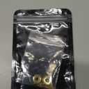 Gold plating Safety Chain Clip Charm 925 Sterling Silver Pendant,Jewelry Bead Gift for Women Bracelet&Necklace