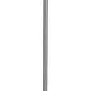 DEEPLITE Modern 2-Light Floor Lamp, Tall Standing Lamp with 2 Bulb Socket for Living Room Bedroom Office Bright Lighting, Brushed Nickel Body, White Lampshade