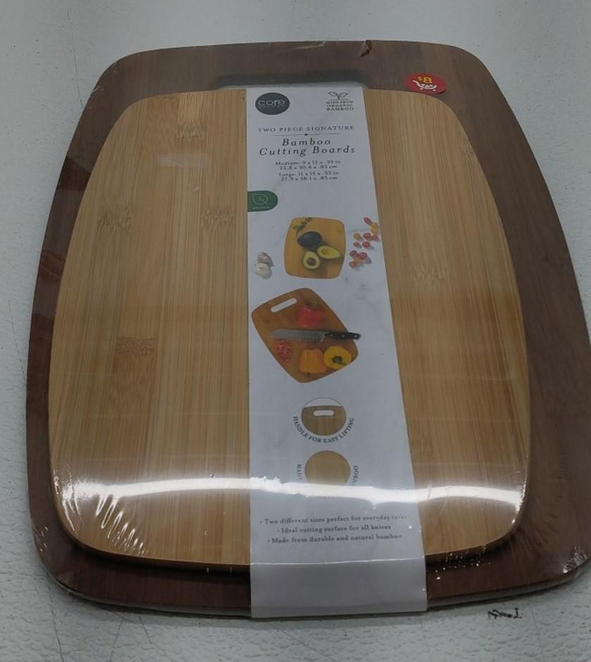 Core Bamboo Cutting Board M 9x12x33 L 11x15x33 L Damage