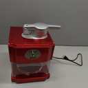 Cuisinart Snow Cone Machine, Home Shaved Ice Maker for Snow Cones, Snow Cone Maker with Reuseable Paper Cups, Makes 5 Icy Cones for Slushies, Frozen Drinks , Red, SCM-10P1