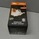 Joiedomi 4.5 FT Halloween Inflatable Scary Flying Ghost Broke Out from Window Inflatable with Build-in LED Blow Up Ghost for Halloween Party Indoor, Outdoor, Yard, Garden, Lawn Decoration