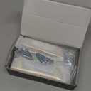 Amerdeco 10 Pack Brushed Gold Cabinet Pulls 3.75 Inch(96mm) Hole Center Drawer Pulls Cabinet Hardware Kitchen Cabinet Handles for Bathroom Dresser Pulls ZH0065