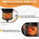 Disposable Paper Liners, 120 Pcs Square Airfryer Parchment Cooking Non-Stick Liner Accessories, Microwave Oven, Frying Pan, Oil-proof Air Fryers Filters Sheet for 2 3 4 4.5 Qt Baking Basket