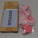 NEEDOMO Valentines Day Decorations, Set of 3 Pink Bow Metal Candlestick Holders for Valentines Decor, Taper Candle Holders Table Centerpieces for Romantic Wedding Party Mantel Decor