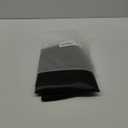 36'' Fire Pit Mat for Solo Stove Bonfire, Double-Sided Fireproof Under Grill Mat Deck Patio Protector Pad, Round BBQ Mat for Solo Stove Accessories, Easy to Clean, Reusable (Glossy Black)