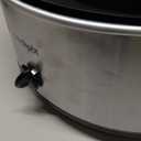 Crock-Pot 7 Quart Oval Manual Slow Cooker, Stainless Steel (SCV700-S-BR), Versatile Cookware for Large Families or Entertaining