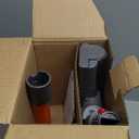 Toy Casdon Dyson Cordless Vacuum Interactive & Officially Licensed Toy Dyson Vacuum For Children Aged 3+ Realistic Role-Play Fun, Purple and Orange