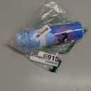 Ion8 Steel Water Bottle, 600 ml/20 oz, Leak Proof, Easy to Open, Secure Lock, Dishwasher Safe, Flip Cover, Fits Cup Holders, Carry Handle, Durable, Scratch Resistant, Raised Print, Blue, Whale Design