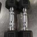 CAP Barbell Coated Dumbbell Weight | Multiple Options Pairs & Sets (50 lb - Set (5 lb x 2 & 20 lb x 2))