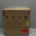 Amazon Basics 8-Sheet Cross Cut Paper Shredder and Credit Card Shredder - Black