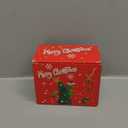 Green Monster Christmas Tree Ornaments Dolls, Resin Xmas Hanging Decorations for Holiday Party, Indoor Home Decor & Seasonal Gifts (4PCS)